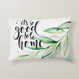 Het is zo fijn om een kussen voor thuis te zijn
