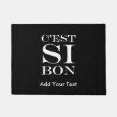 Het is zo goed - C'est Si Bon French Deurmat (Voorkant)