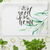 Het is zo goed om een keukenhanddoek thuis te zijn (Gevouwen)