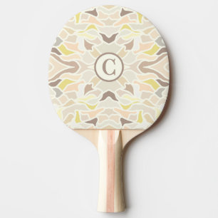 Het is zo ivoor geometrisch Abstract patroon Tafeltennisbatje