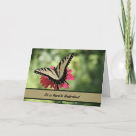 Het is zo moeilijk te begrijpen - Encouragement Kaart