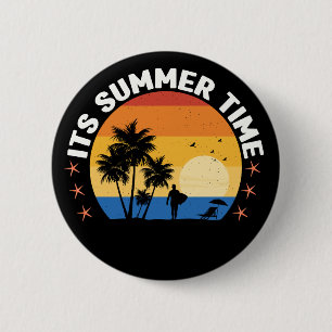 Het is zomer-65786 ronde button 5,7 cm
