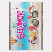 Het is zomertijd deken (Voorkant Verticaal)