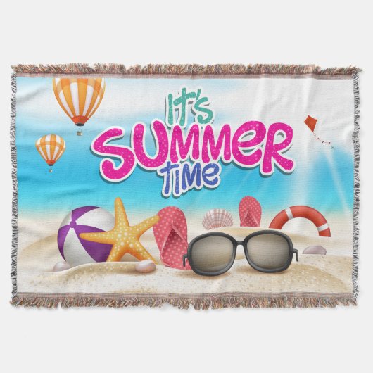 Het is zomertijd deken (Voorkant)