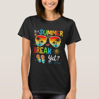 Het is zomervakantie maar gelukkig laatste dag van t-shirt