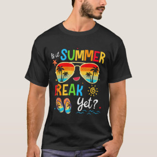 Het is zomervakantie maar gelukkig laatste dag van t-shirt