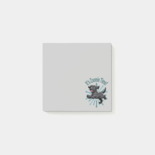 Het is Zoomie Tijd Zwarte Labrador Post-it® Notes