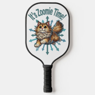 Het is Zoomie Time Noorse Boskat Pickleball Paddle