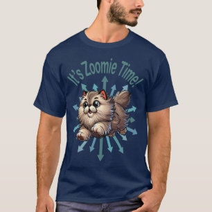 Het is Zoomie Time Persian Cat T-shirt