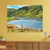 Het Isle of Skye Valley Uitzicht Canvas Afdruk (Insitu (Woonkamer))