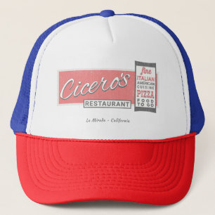 Het Italiaanse restaurant Cicero in de vintage La  Trucker Pet