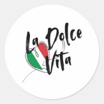 Het Italiaanse zoete leven. La Dolce Vita