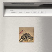 HET IWO JIMA MEMORIAL MAGNEET (Insitu (Vaatwasser))