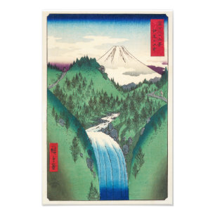 Het Izo-gebergte Hiroshige Foto Afdruk