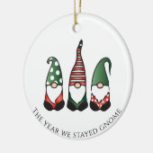 Het jaar 2020 is het kerst van de aarde. keramisch ornament (Links)