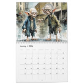 Het jaar dat was - Nieuw-Zeeland Cartoon Kalender (Jan 2026)