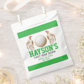 Het jaar erop, golf verder! 1e verjaardag bedankzakje (Geknipt)