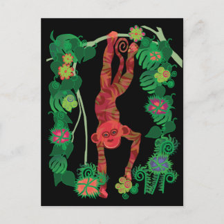 het jaar van 2016 briefkaarten van de Aap