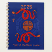 Het jaar van de houten slang planner (Voorkant)