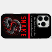 Het jaar van de slang! Case-Mate iPhone case (Achterkant (horizontaal))