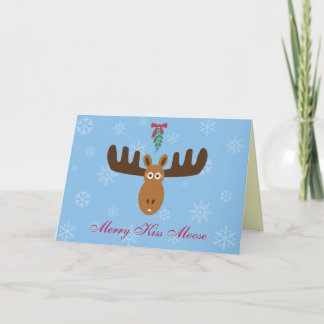 Het Jaar van GNU van Moose_Happy van de Kus van Feestdagen Kaart