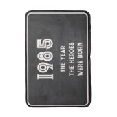 Het jaar waarin de helden geboren werden (wit) badmat (Voorkant Verticaal)