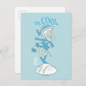 HET JAAR ZONDER EEN KLAAS™ | Mr. Cool Feestdagenkaart (Voorkant / Achterkant)