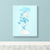 HET JAAR ZONDER SANTA CLAUS™ | de heer Cool Canvas Afdruk (Insitu (Houten vloer))