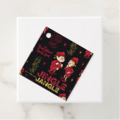 HET JAAR ZONDER SANTA CLAUS™ | Elf Pattern Bedankjes Labels (In situ)