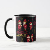 HET JAAR ZONDER SANTA CLAUS™ | Elf Pattern Mok (Links)
