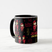 HET JAAR ZONDER SANTA CLAUS™ | Elf Pattern Mok (Voorkant links)