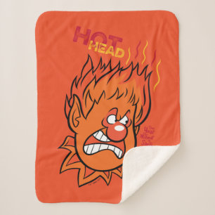 HET JAAR ZONDER SANTA CLAUS™   Hete kop Sherpa Deken