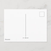 HET JAAR ZONDER SANTA CLAUS™ | Sneeuwpop Briefkaart (Achterkant)