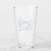 HET JAAR ZONDER SANTA CLAUS™ | Sneeuwpop Glas (Achterkant)