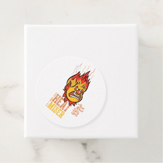 HET JAAR ZONDER SANTA CLAUS™ WARMTE Miser Fuming Bedankjes Labels (In situ)