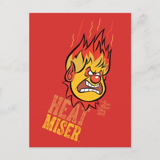 HET JAAR ZONDER SANTA CLAUS™ WARMTE Miser Fuming Briefkaart (Voorkant)