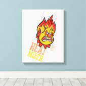 HET JAAR ZONDER SANTA CLAUS™ WARMTE Miser Fuming Canvas Afdruk (Insitu (Houten vloer))