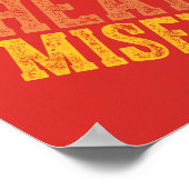 HET JAAR ZONDER SANTA CLAUS™ WARMTE Miser Fuming Poster (Hoek)