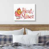 HET JAAR ZONDER SANTA CLAUS™ | Warmtevermiste Canvas Afdruk (Insitu (Slaapkamer))