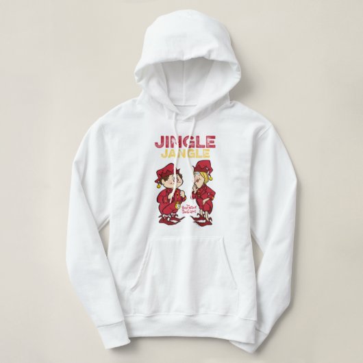 HET JAAR ZONDER SINTERKLAAS™ | Jingle & Jangle Hoodie (Design voorkant)