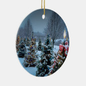 Het jachtbekken keramisch ornament (Rechts)