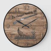 Het jachtleven van de springboer in Grassy Meadow Grote Klok (Voorkant)