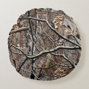 Het jachtpatroon van Camouflage 8 Rond Kussen