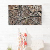 Het jachtpatroon van Camouflage 8 Spandoek (Insitu)