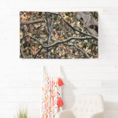 Het jachtpatroon van Camouflage 9 Spandoek (Insitu)