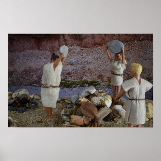 Het jachtterrein. poster (Voorkant)