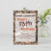 Het jagen van Camouflage-cadeaus voor jagers Kaart (Staand voorkant)