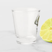 Het jagen Vist de baarmoeder Shot Glas (Links)