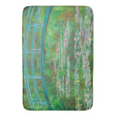 Het Japanse Footbridge Monet Badmat (Voorkant Verticaal)