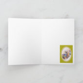 Het Japanse Glas Koi van de Kunst dankt u Bedankkaart (Binnen)